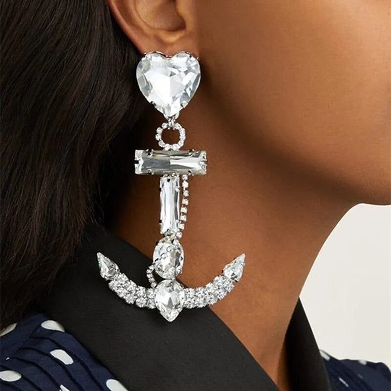 Anchor Dangle Sailor Women’s Earrings