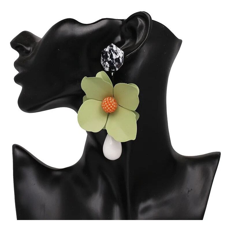 Flower Bomb Women Midweight Earrings