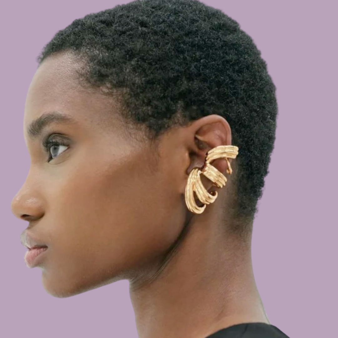 Women’s Spiral Geometric Style Earring