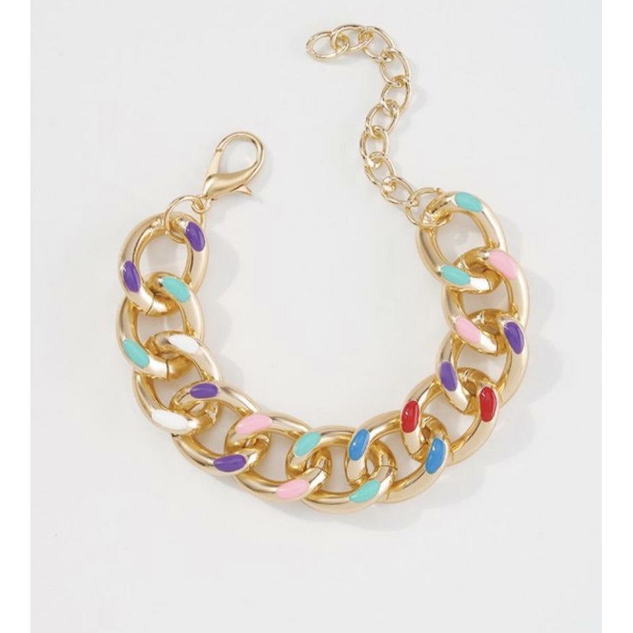 Beige Colored Necklace Set