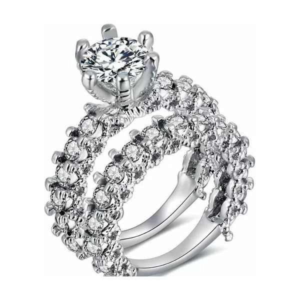 Merinda Crystal Engagement Ring
